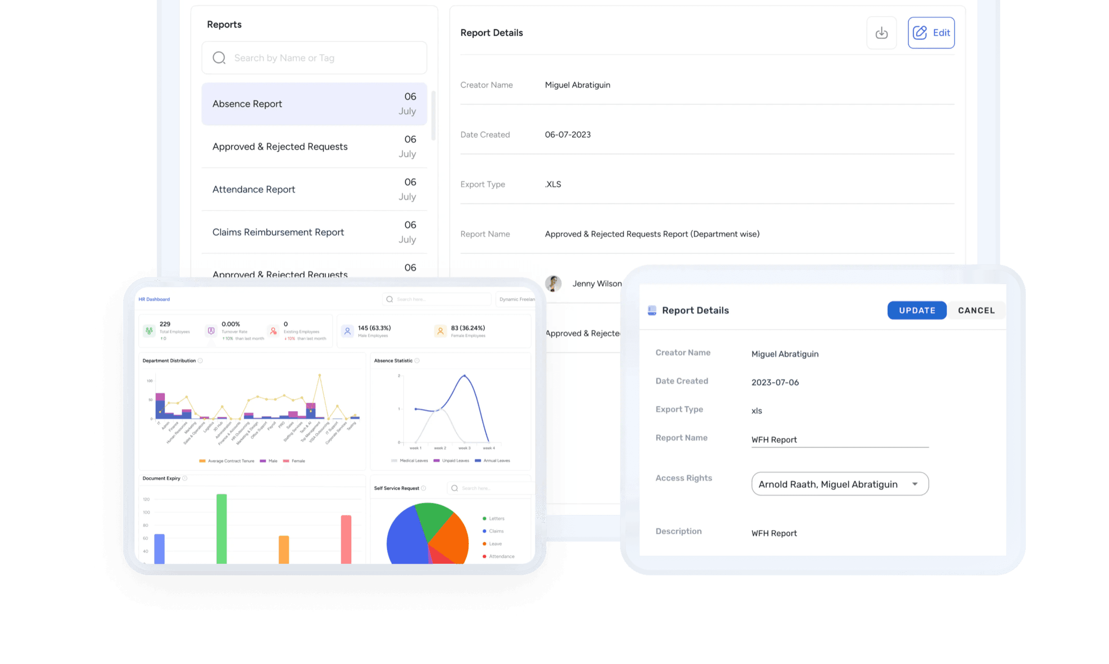 Nathan HR platform — Reports